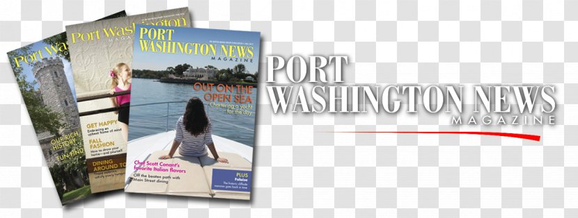 Port Washington News Manhasset Magazine Advertising Roslyn - Banner - Ad Transparent PNG