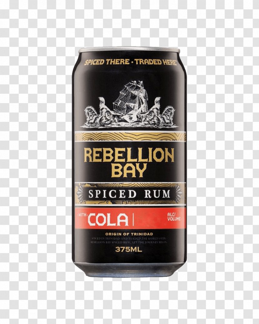 Rum And Coke Beer Cola Distilled Beverage - Spice Transparent PNG