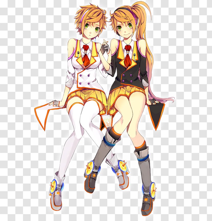 Vocaloid Hatsune Miku Kagamine Rin/Len Crypton Future Media Character - Watercolor Transparent PNG