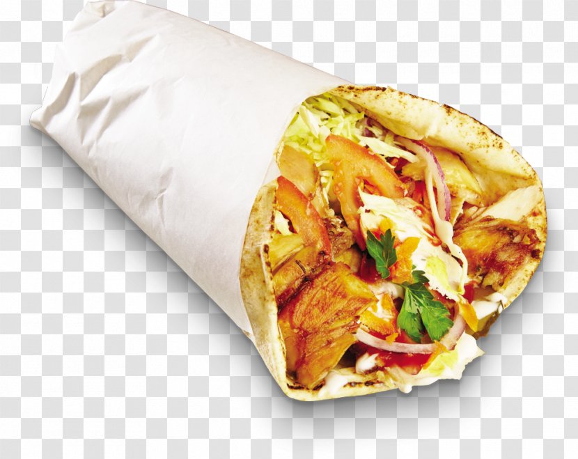 Shawarma Kebab Mission Burrito Breakfast - Sandwich Transparent PNG