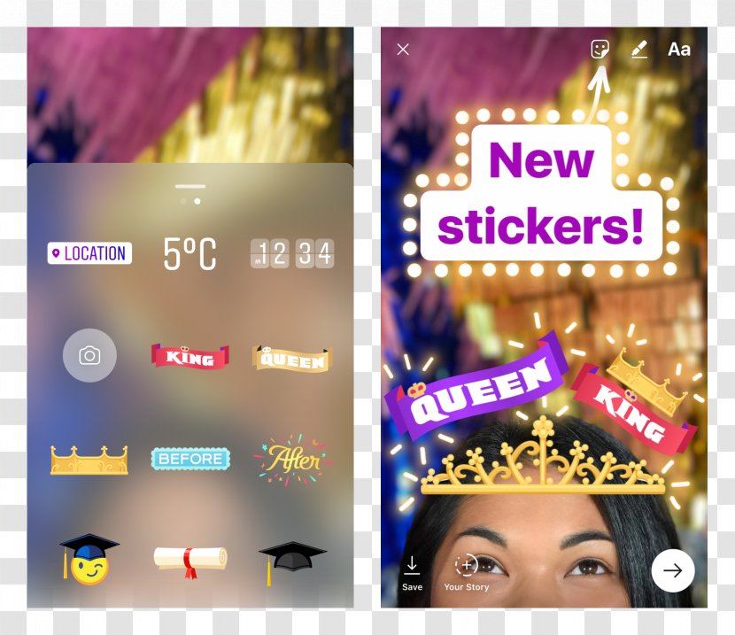 Sticker Brand Advertising Technology - Text - Instagram Transparent PNG
