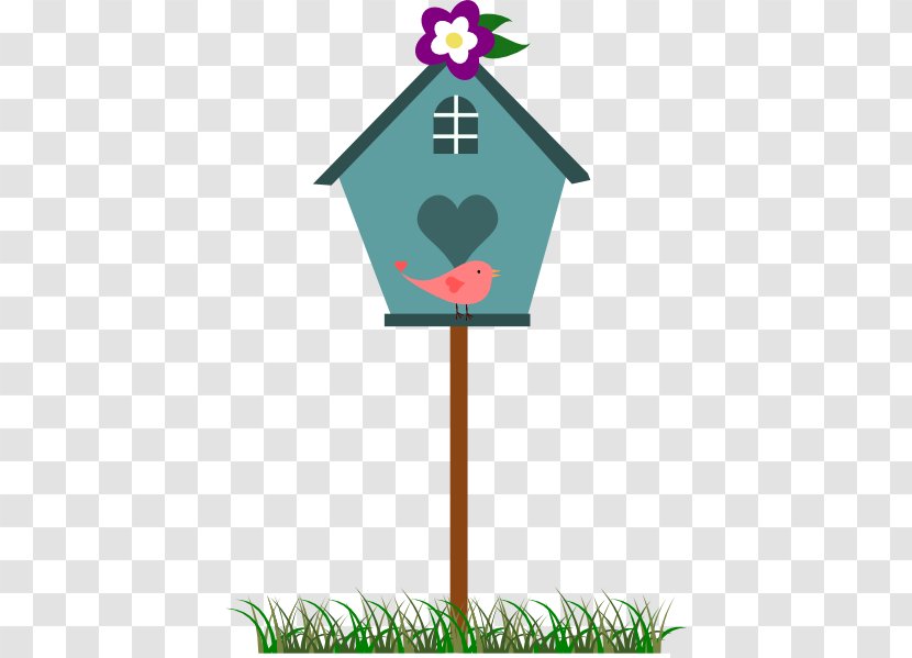 Bird Nest Box Clip Art - Clock - Cute Garden Cliparts Transparent PNG