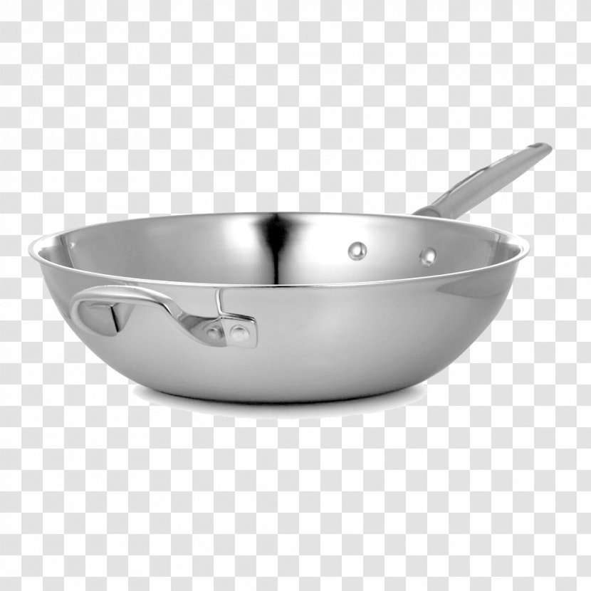 Frying Pan Non-stick Surface Stock Pot Cookware And Bakeware Stainless Steel - Tableware - With Transparent PNG