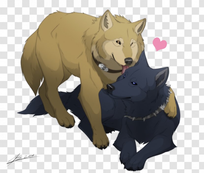 Gray Wolf Toboe Animation DeviantArt Werewolf - Flower - Blue Transparent PNG