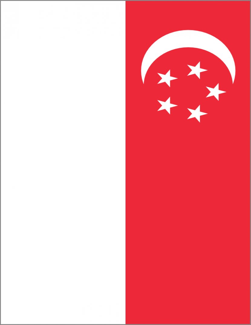 Flag Of Singapore Clip Art - Logo - Sg Cliparts Transparent PNG