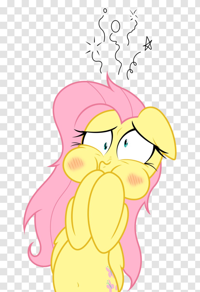 Fluttershy My Little Pony DeviantArt Vomiting - Watercolor - Sneeze Transparent PNG