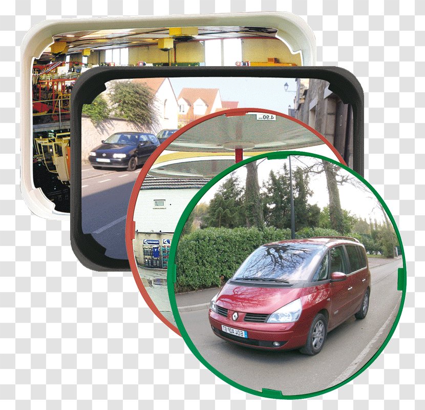 Mirror Verkehrsspiegel Traffic Engineering Road Transport - Vehicle Door Transparent PNG