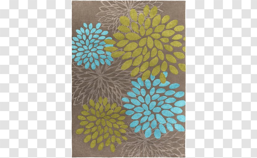 Symmetry Organism Carpet Pattern - Yellow Transparent PNG