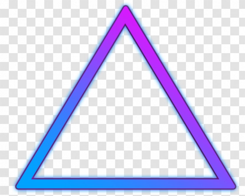 Triangle Area Purple Violet - Microsoft Azure - Triangulo Transparent PNG