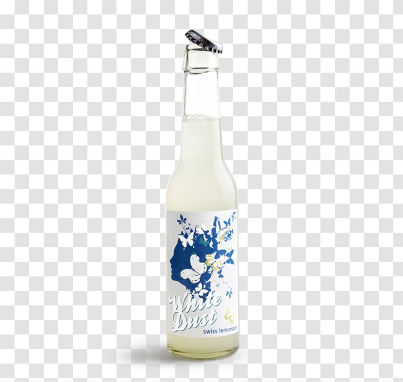 Glass Bottle Beer Alcoholic Drink - Energy - White Dust Transparent PNG