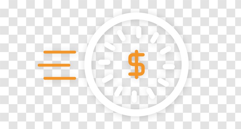 Brand Logo Font - Orange - Quick Processing Transparent PNG