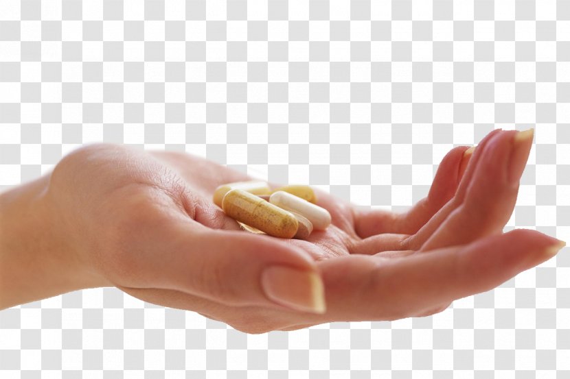 Pregnancy Dietary Supplement Prenatal Vitamins Childbirth - Health - Hand Holding Pills Transparent PNG