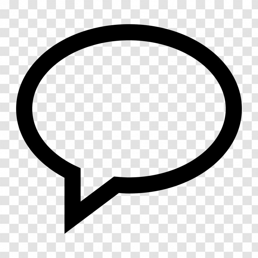 Online Chat Conversation Speech - Symbol - Speach Bubble Transparent PNG
