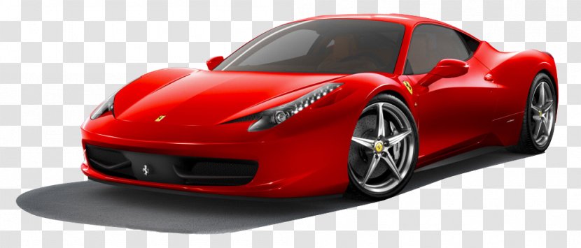 2012 Ferrari 458 Spider 2010 Italia 2015 F430 - Red Car Model Transparent PNG