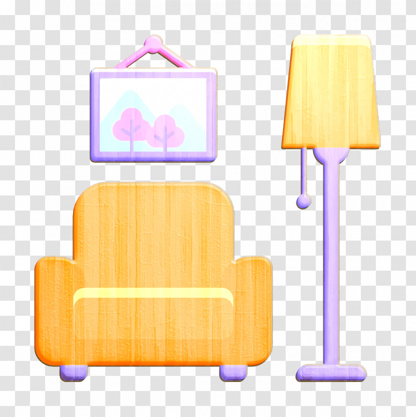 Interior Icon Sofa Icon Livingroom Icon Transparent PNG