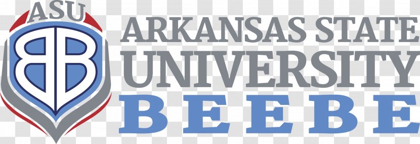 Arkansas State University Beebe Logo Brand Banner Trademark - Signage - Arizona Downtown Phoenix Campus Transparent PNG