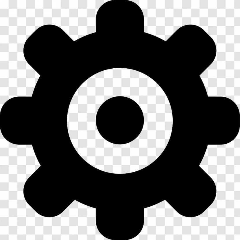 Setting - Symbol - Black Transparent PNG