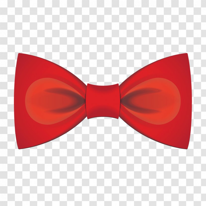 Bow Tie Font - Beautiful Red Transparent PNG