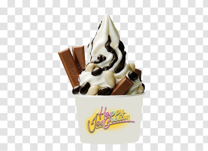 Sundae Frozen Yogurt Chocolate Ice Cream Llaollao Transparent PNG