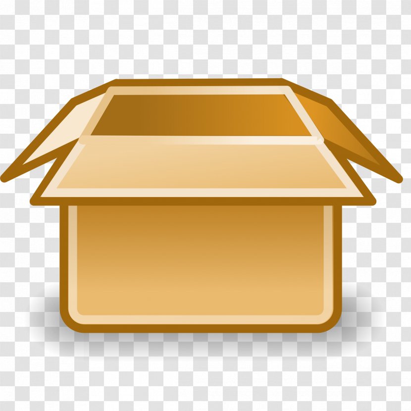 Cardboard Box Clip Art - Rectangle - Cliparts Transparent PNG