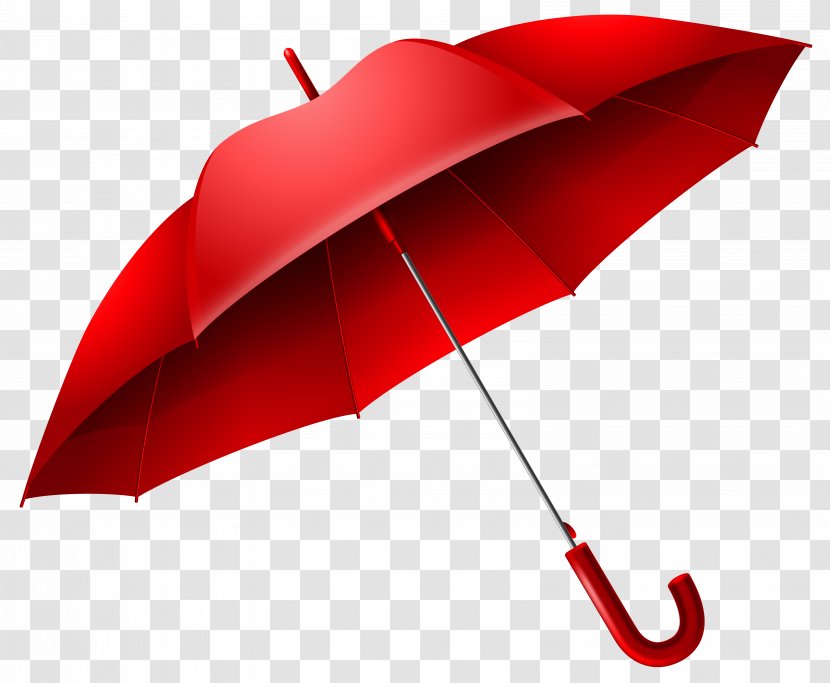 Umbrella Clip Art - Red Flag - Illustration Transparent PNG