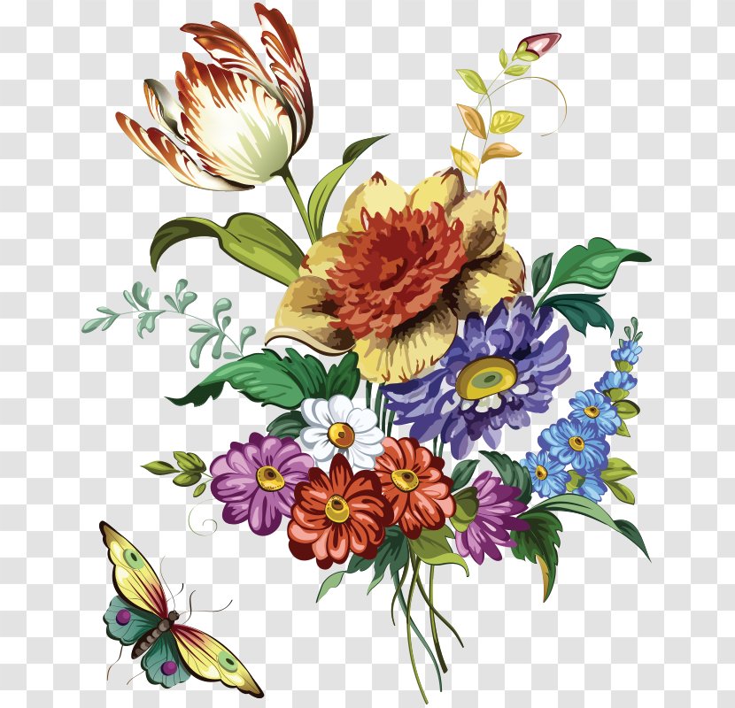 Flowers,flowers - Flowering Plant - Butterfly Transparent PNG