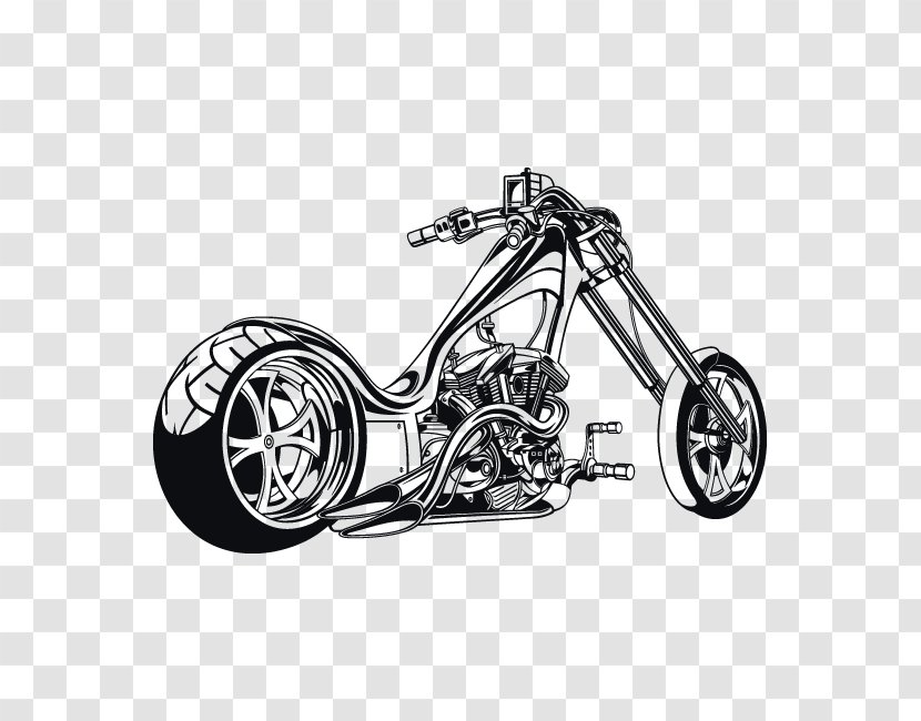 Motorcycle Chopper Harley-Davidson Quick, Draw! Wheel - Design Transparent PNG