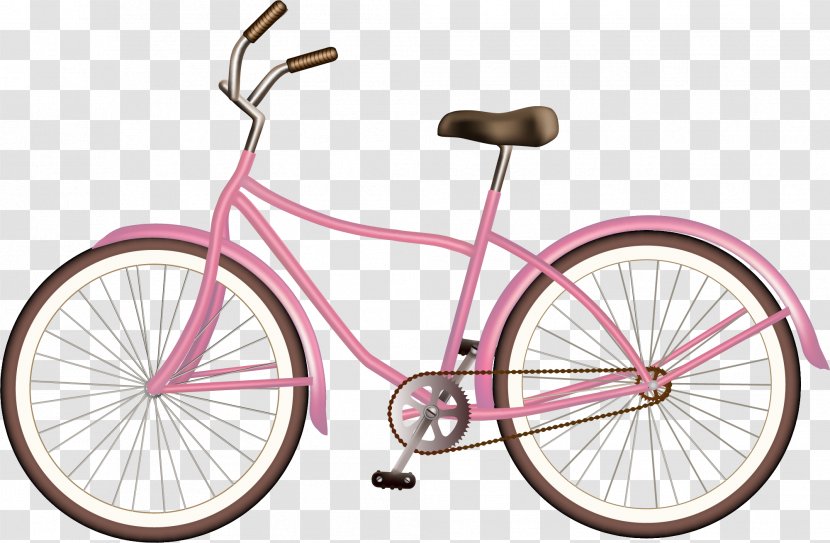 Tree Blossom Graphic Design - Flower - Pink Bike Transparent PNG