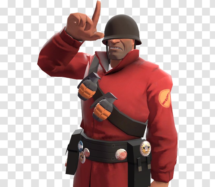 Team Fortress 2 Grenadier Soldier Infantry Garry's Mod - Achievement Transparent PNG