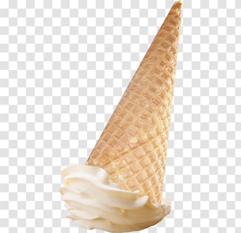 Ice Cream Cones Wafer Flavor - Cone Transparent PNG