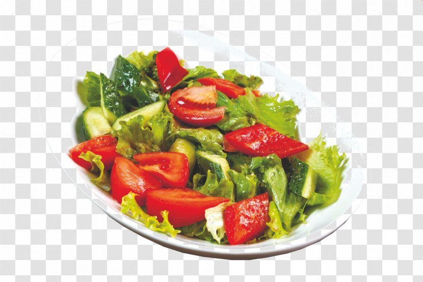 Fattoush Vegetarian Cuisine Food Leaf Vegetable Recipe - Diet - Fresh Salad Transparent PNG
