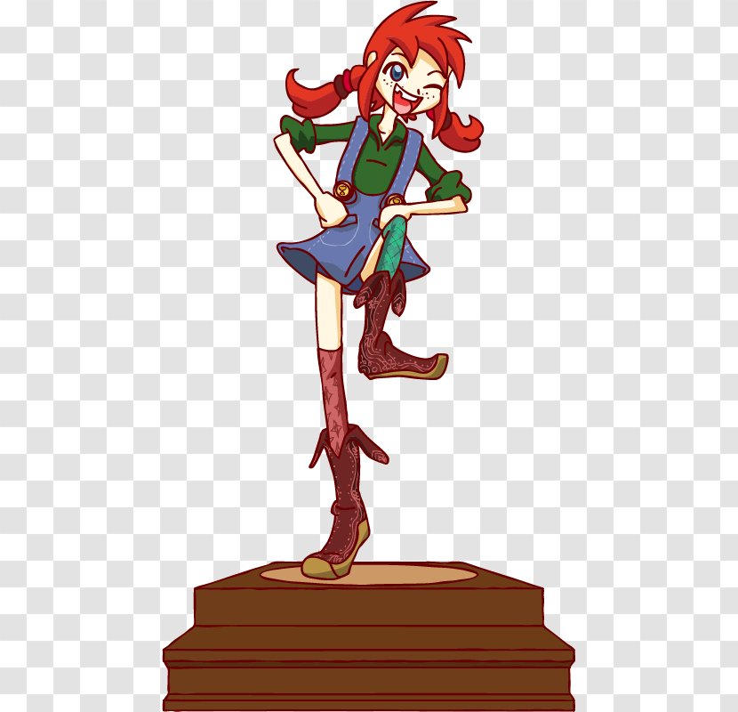 Figurine Legendary Creature Clip Art - Fiction - Pippi Transparent PNG