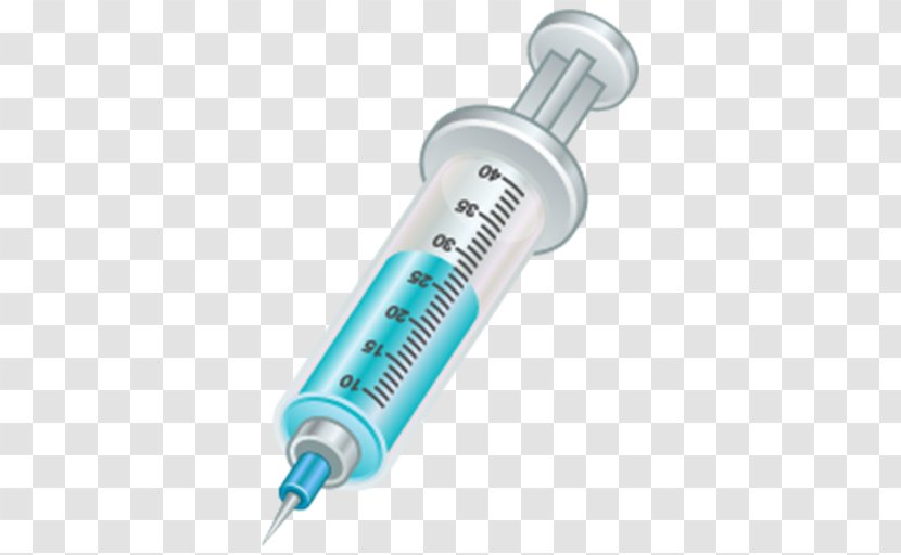 Injection Syringe - Cylinder Transparent PNG