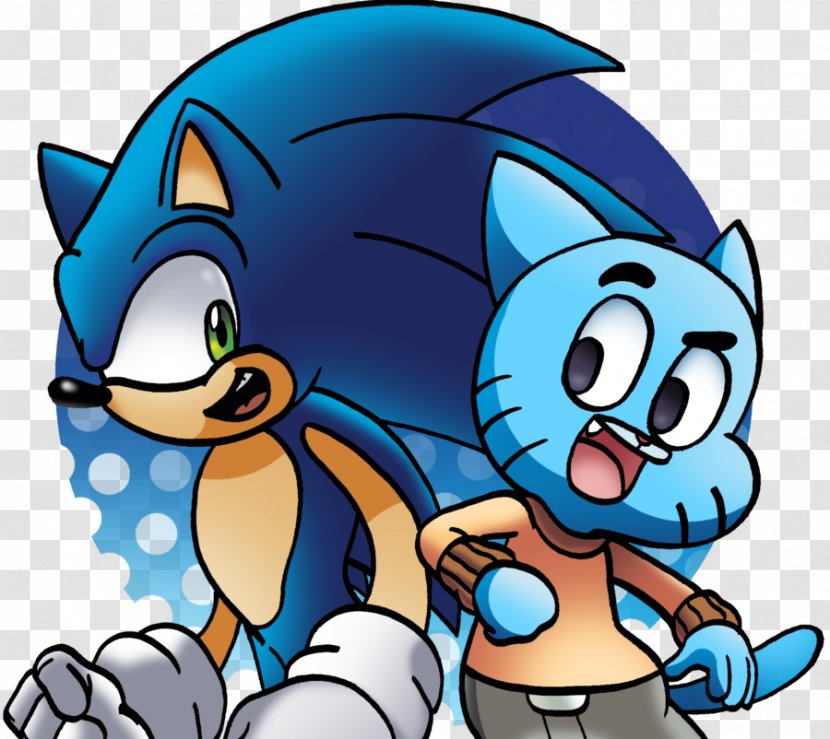 Ariciul Sonic Cat Gumball Watterson The Hedgehog Clip Art - Deviantart - Fooling Transparent PNG