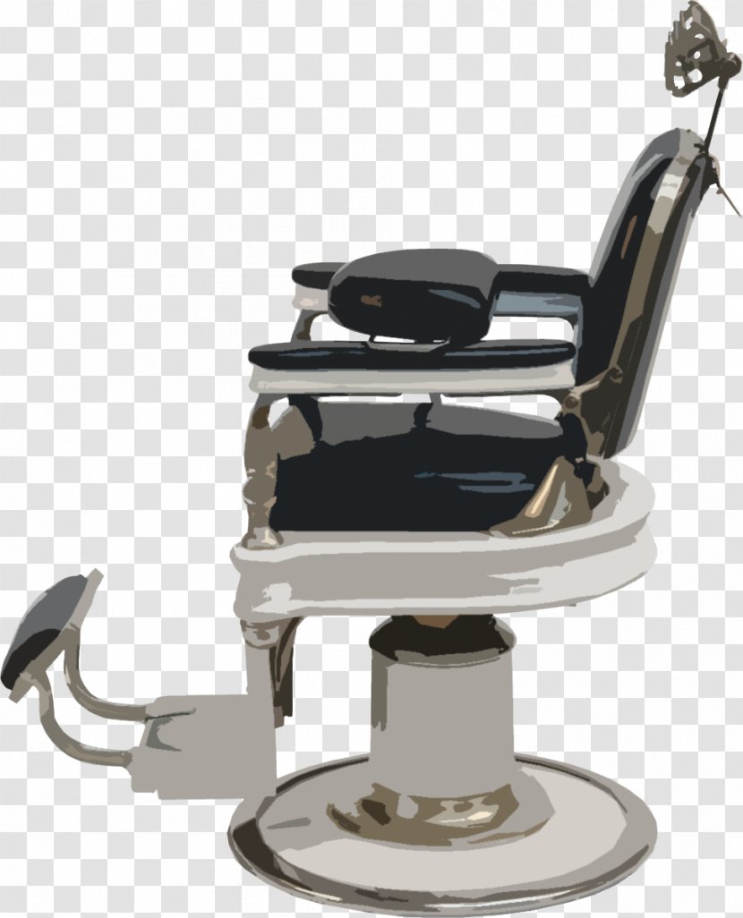 Barber Chair Beauty Parlour Hairdresser - Furniture - Nina Hairstyle Long Haircuts Transparent PNG