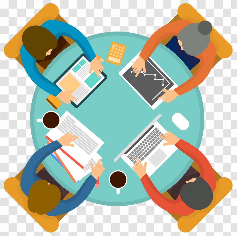 Round Table Hashtag Meeting Product Clip Art - Photography Transparent PNG