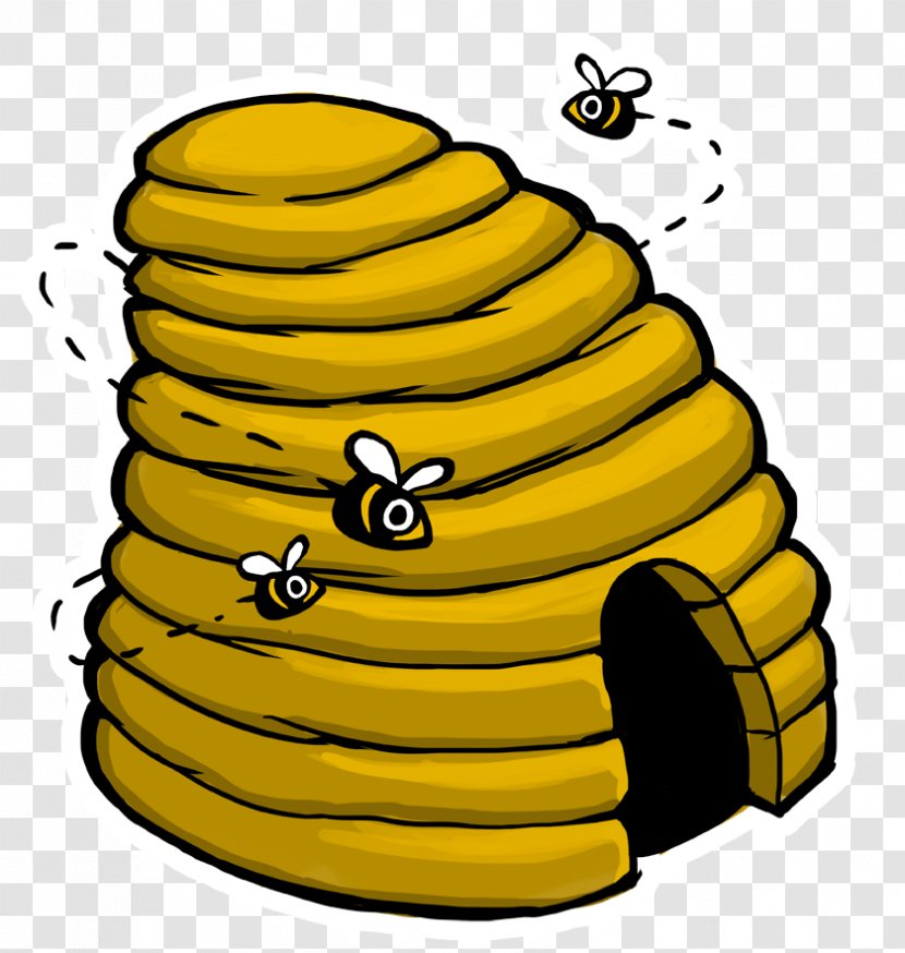 Honey Bee Smiley Line Clip Art Transparent PNG