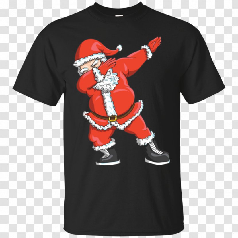 T-shirt Hoodie Sleeve Sweater - Dabbing Santa Transparent PNG