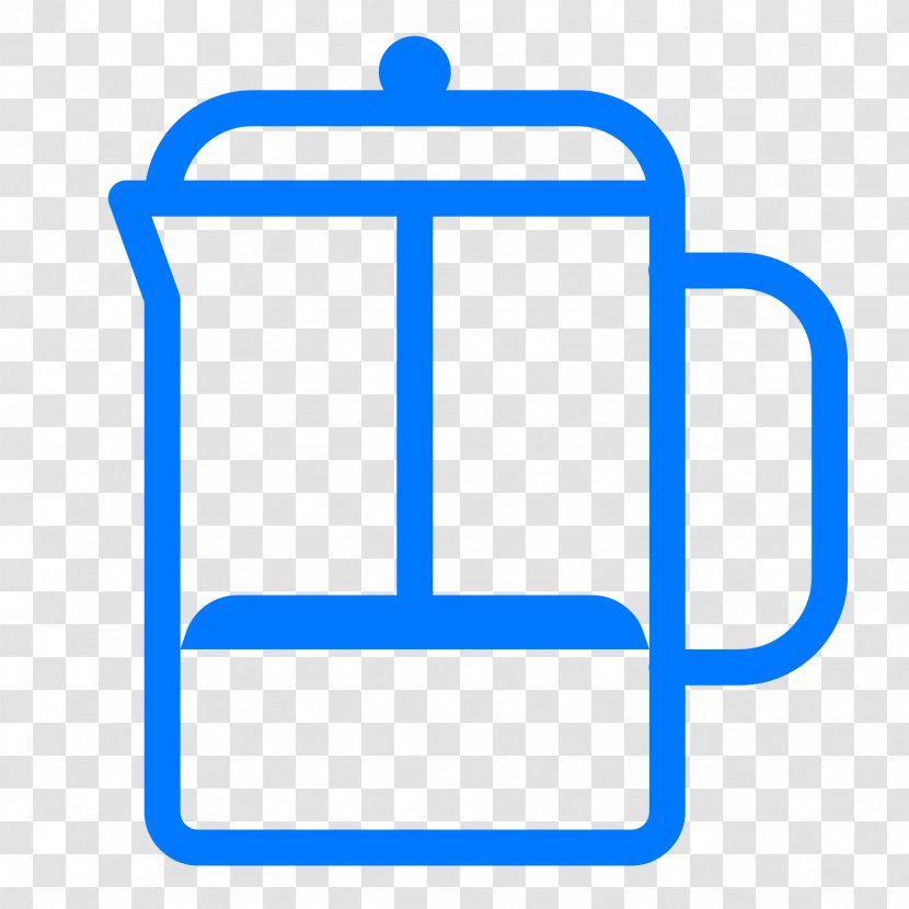 Coffee Cafe French Presses Tea - Food Icon Transparent PNG