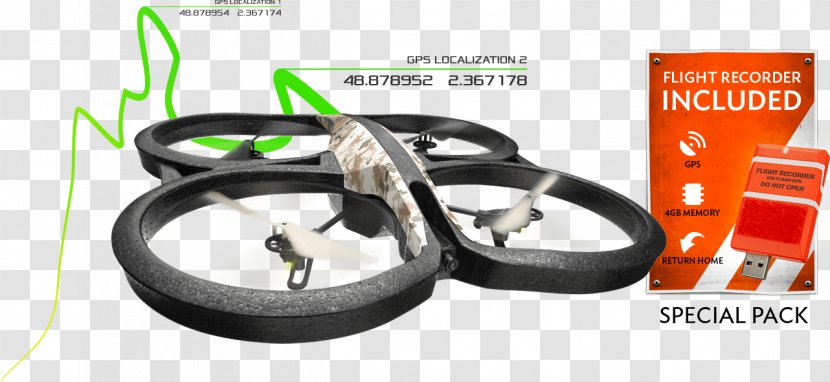 Parrot AR.Drone Bebop Drone 2 Unmanned Aerial Vehicle Transparent PNG