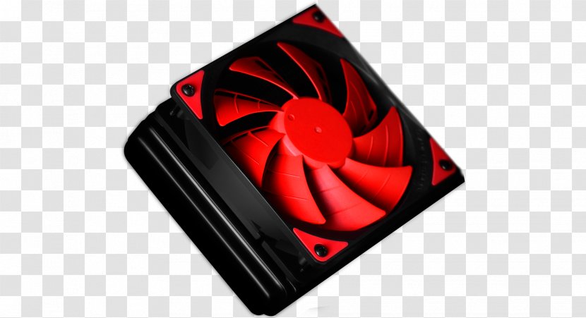 DEEPCOOL CPU Liquid Cooler CAPTAIN Computer Cooling Fan - Red - Amd Pattern Transparent PNG