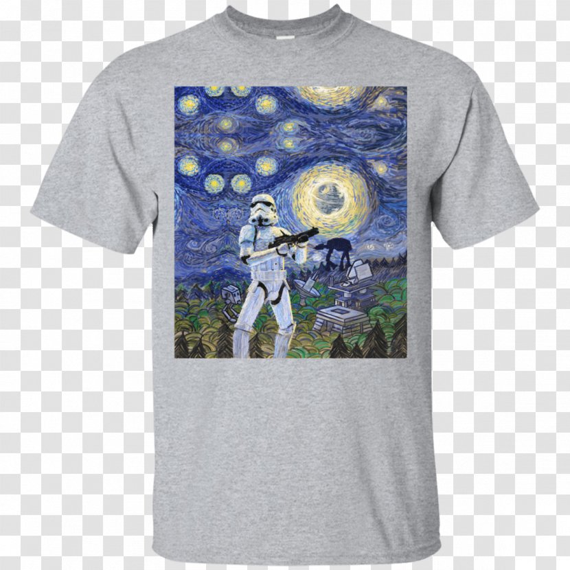 The Starry Night Stormtrooper T-shirt Star Wars: Clone Wars - Top Transparent PNG