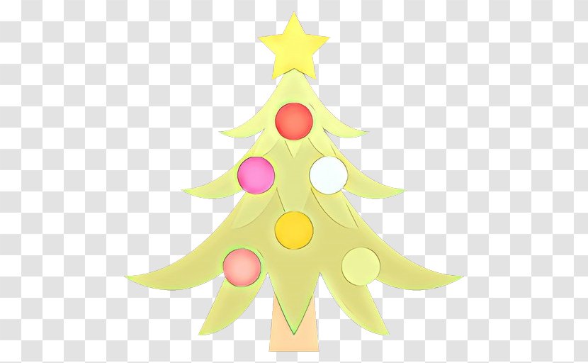 Christmas Tree Star - Interior Design - Conifer Pine Family Transparent PNG