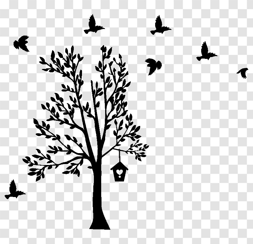 Twig Sticker Tree Wall Decal Branch - Nature Story Transparent PNG