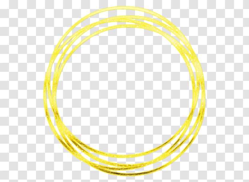 Yellow Circle Cable Transparent PNG