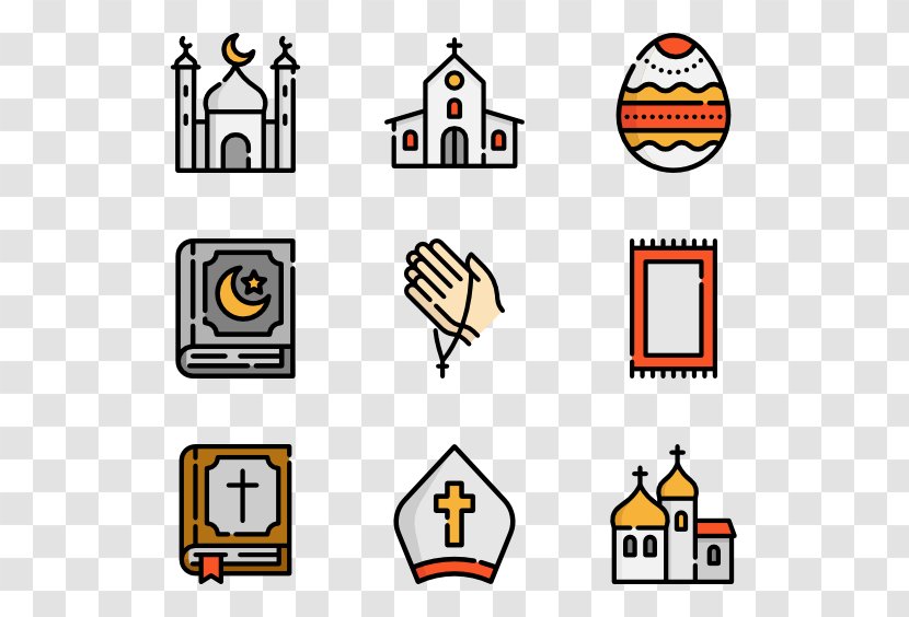 Amusement Park Clip Art - Yellow - Religious Elements Transparent PNG