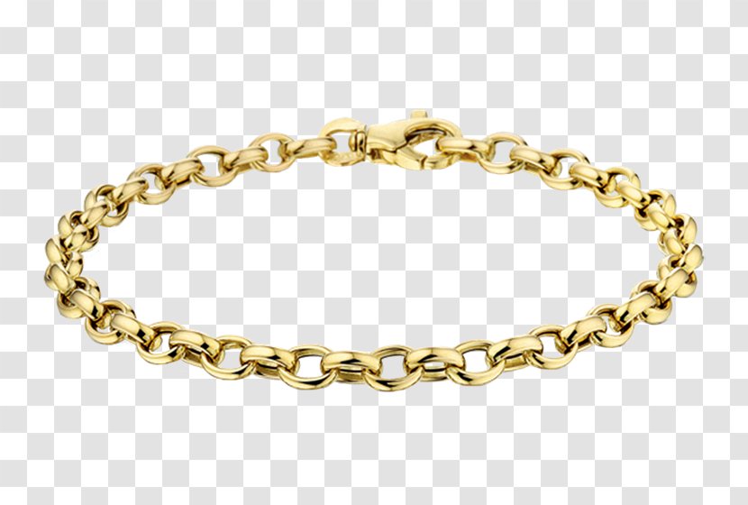 Charm Bracelet Gold Silver Necklace - Chain Transparent PNG