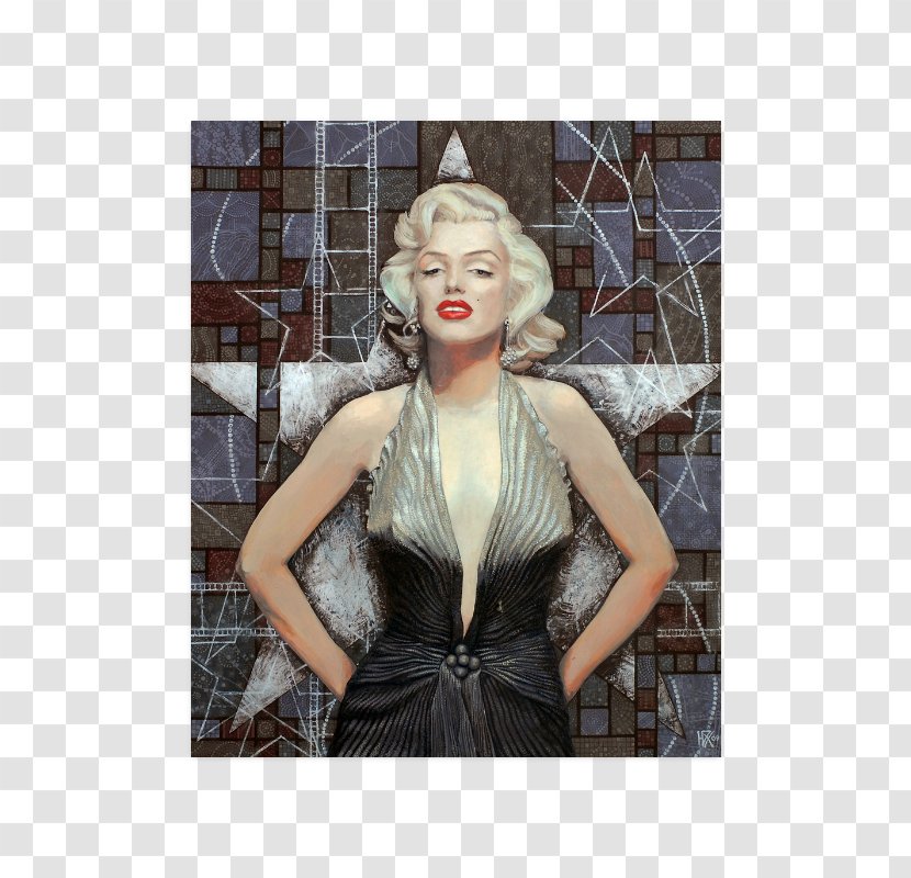Portrait Painting Art Timeless: Marilyn Monroe Blonde - MARYLIN MONROE Transparent PNG