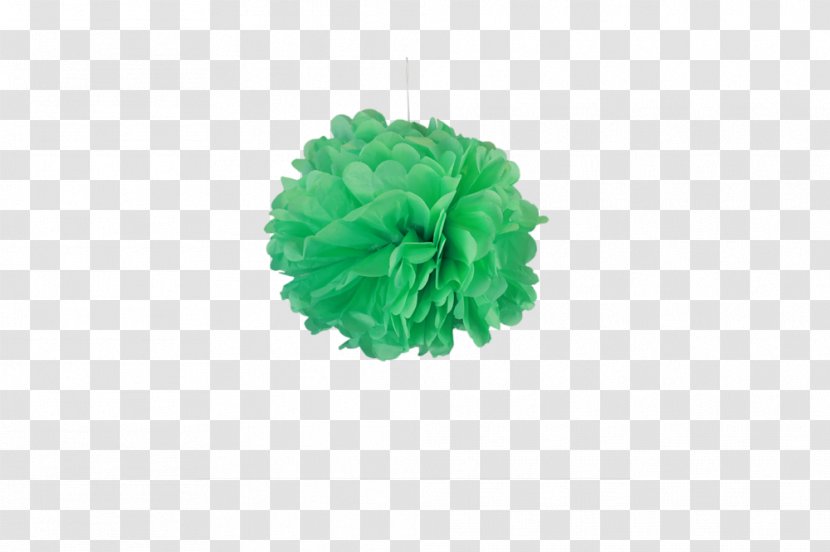 Sea Green Paper Pom Poms 8