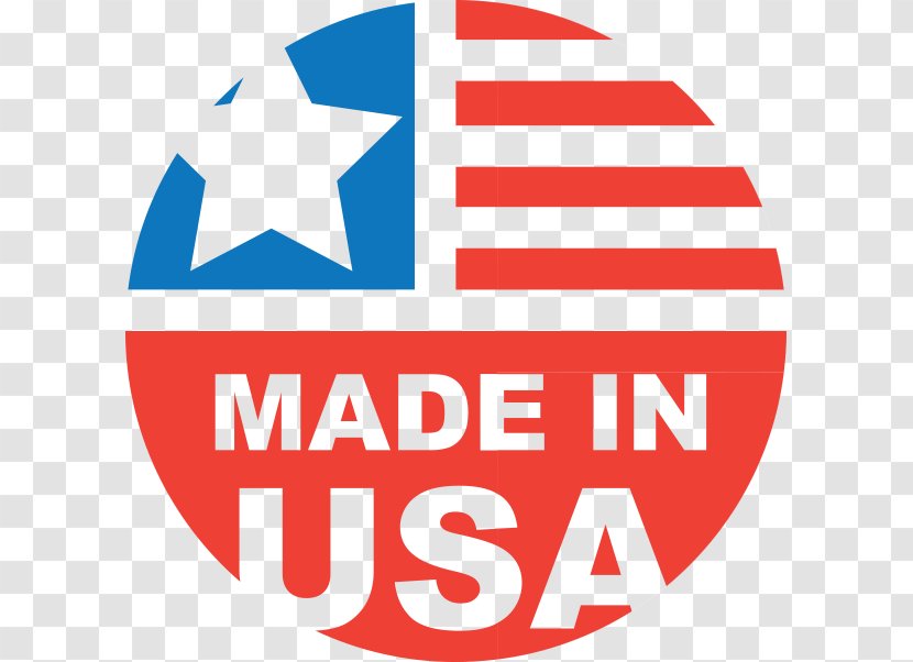 United States Made In USA Logo - Signage - Cloudiness Transparent PNG